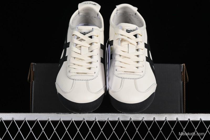 Onitsuka Tiger Mexico 66 Low-Top Leather Running Shoes - 1183B493-100