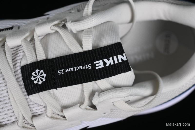 Nike Air Zoom Structure 25 Cushioned Anti-Slip Comfort Running Shoes - DJ7883-104