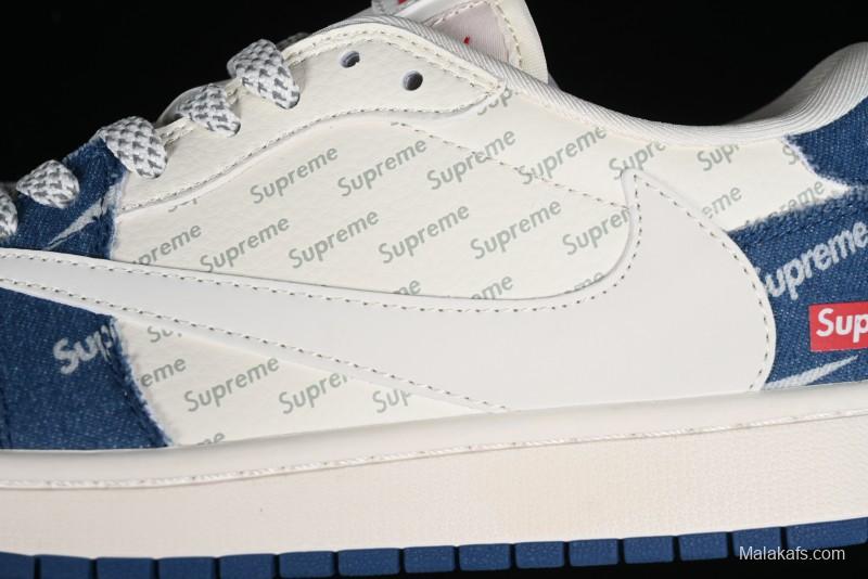 Nike Air Jordan 1 Low OG SP Travis Scott x Fragment Design Collaboration Sneakers - LJ5188-001