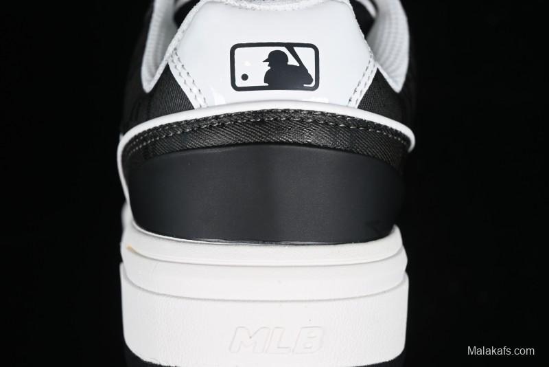 MLB NY Yankees Chunky Liner Classic Monogram Lightweight Platform Sneakers with 6cm Height Boost - 3ASXCMN4N50BKS