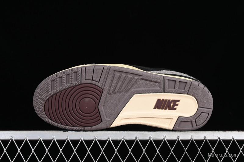 Nike A Ma Maniere x Air Jordan 3 Retro Black Sneakers - FZ4811-001