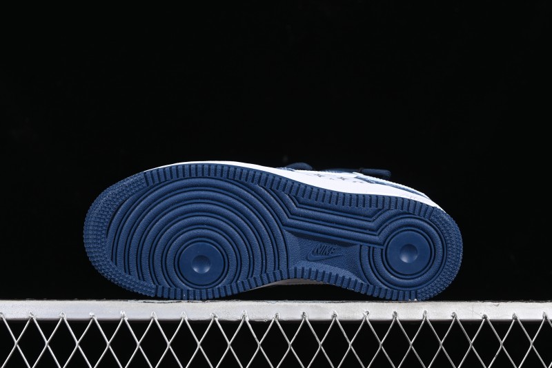 Nike Air Force 1 Low Custom Strap Casual Sneakers with Full-Length Air Cushion - ZH0316-021
