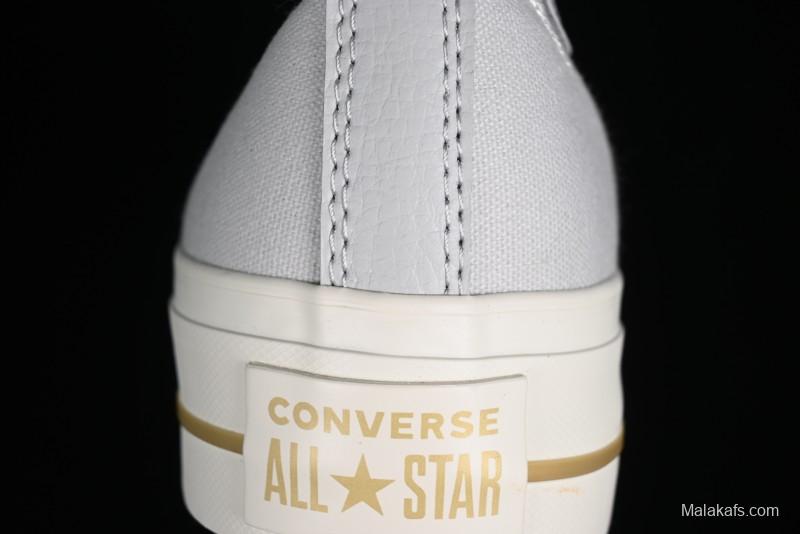 Converse All Star Lift High Top Platform Casual Canvas Shoes - A08237C