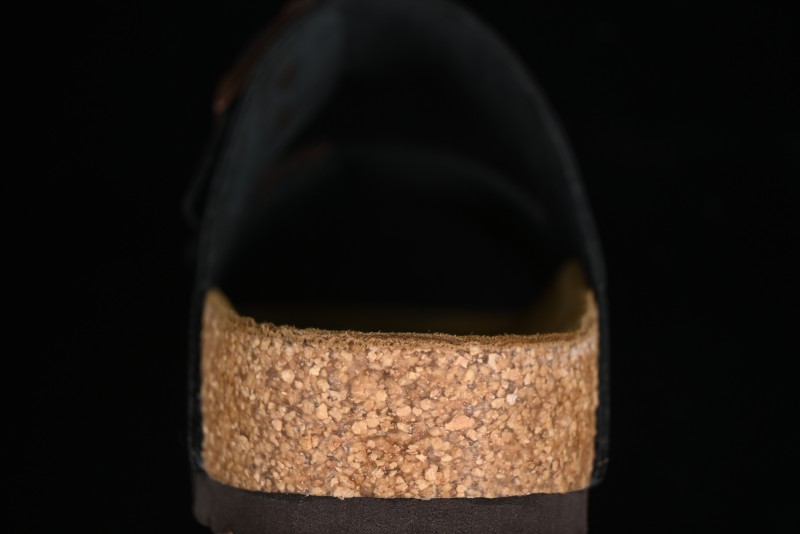 Birkenstock Sandals with Soft Suede Leather and Lambswool Footbed - G.D4