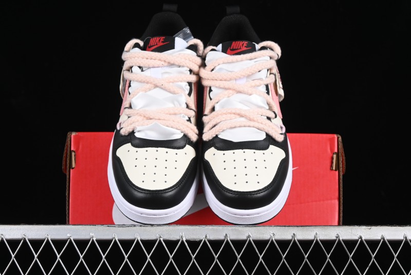 Nike Court Borough Low 2 Berry Worry Playful Cute Trendy Retro Low-Top Casual Sneakers - BQ5448-110