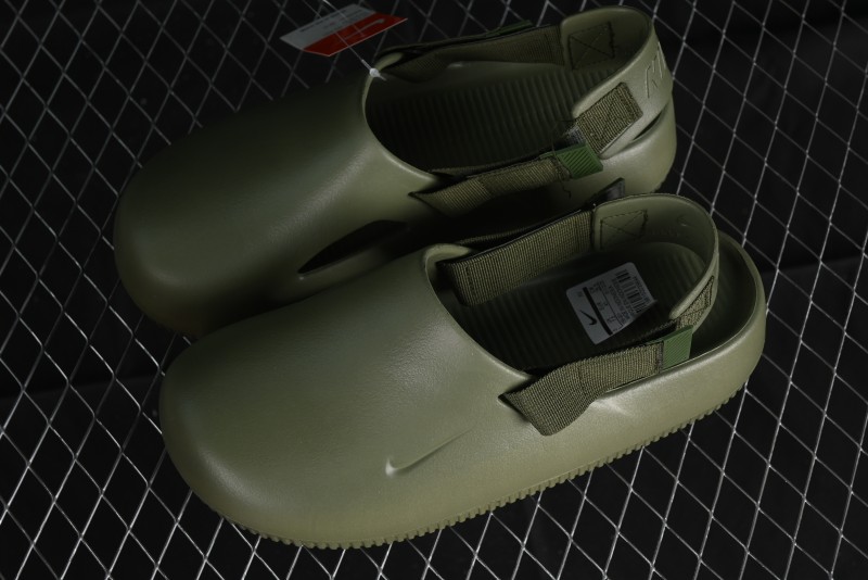 Nike Calm Slide Mule Comfortable Foam Sandals with Textured Footbed - FB2185-300