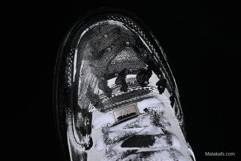 Nike Air Force 1 '07 Low Custom Hand-Painted 2D Industrial Scene Casual Sneakers - 315122-311