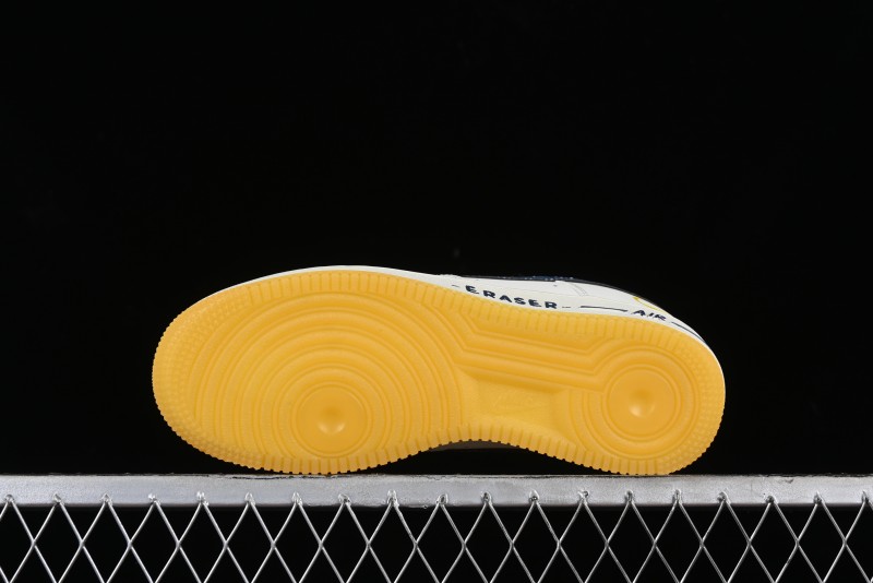 Nike Air Force 1 '07 Low "Eraser" Casual Sneakers - XC2351-330
