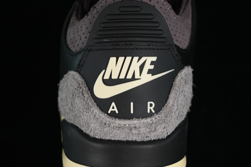Nike A Ma Maniere x Air Jordan 3 Retro Black Sneakers - FZ4811-001
