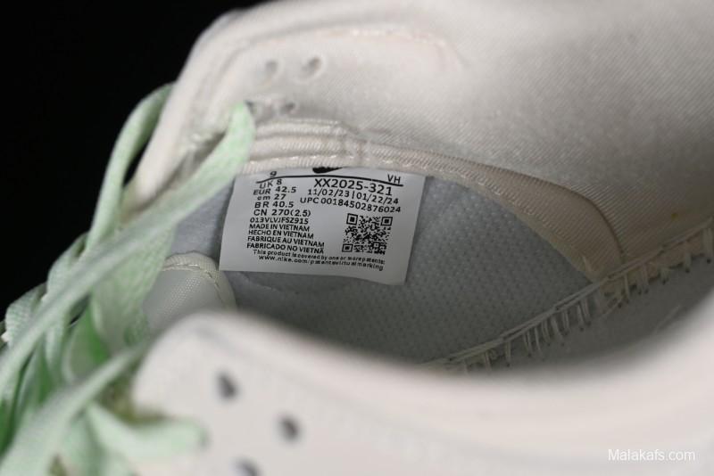 Nike SB Dunk Low LV Collaboration - Double Swoosh Fluorescent Green Anniversary High-End Custom Low-Top Casual Skate Shoes - XX2025-321