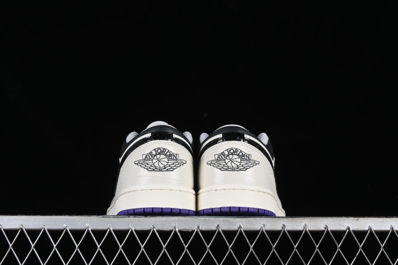 Nike Air Jordan 1 Low "Purple" Casual Sneakers - HF5759-101