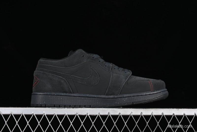 Nike Air Jordan 1 Low SE Craft "Dark Smoke Grey" Casual Sneakers - FD8635-001
