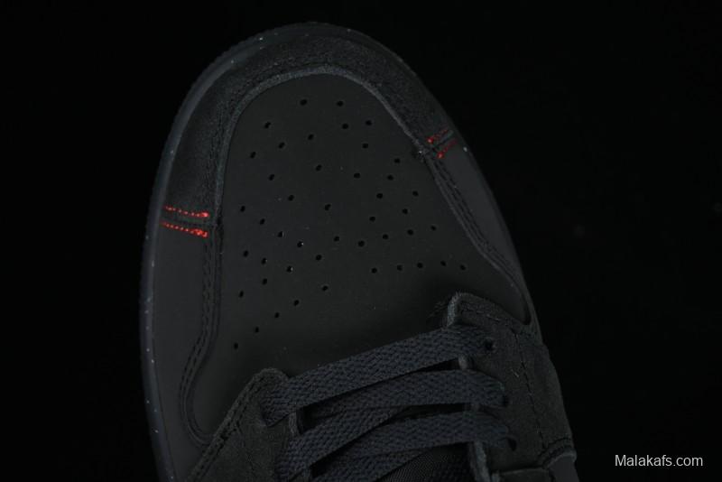 Nike Air Jordan 1 Low SE Craft "Dark Smoke Grey" Casual Sneakers - FD8635-001