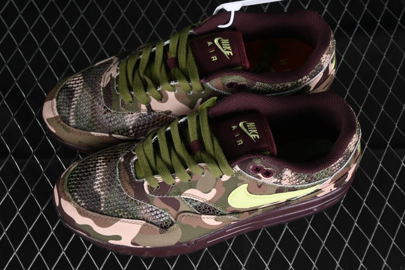 Nike Air Max 1 Retro Running Shoes with Half-Sole Air Cushion - FN8358-200