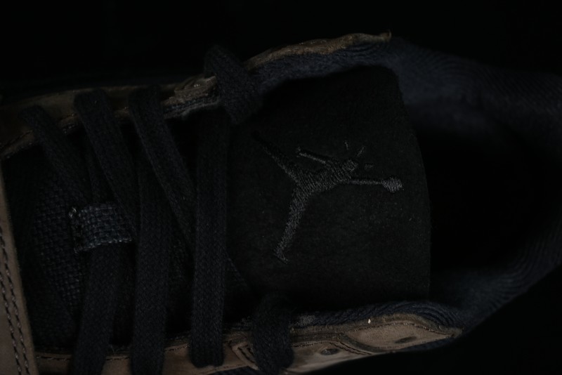 Nike Travis Scott x Jordan Cut The Check AJ1 Basketball Shoes with Velcro Design - FZ8117-200