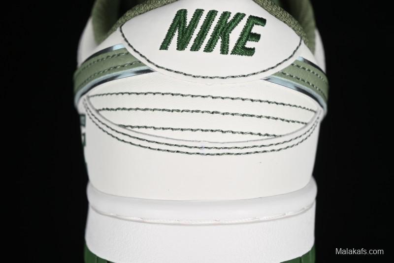 Nike SB Dunk Low OFF-WHITE Collaboration - Anniversary Premium Custom Low-Top Casual Sneakers DJ2024-002