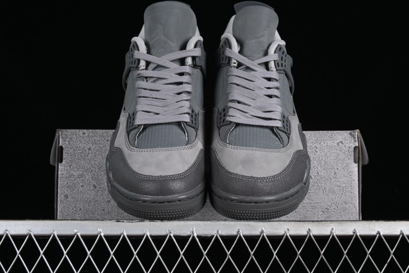 Nike Air Jordan 4 Retro SE "Paris Olympics" Sneakers in Smoked Grey - FQ7928-001