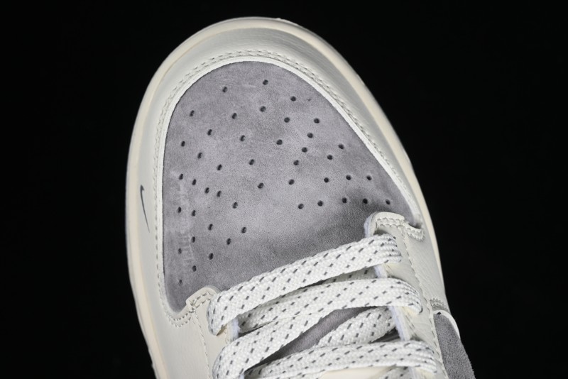 Nike SB Dunk Low The North Face Collaboration - Beige Suede Anniversary High-End Custom Low-Top Casual Skate Shoes - XD6188-020