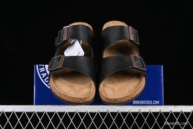 Birkenstock Sandals with Soft Suede Leather and Lambswool Footbed - G.D4