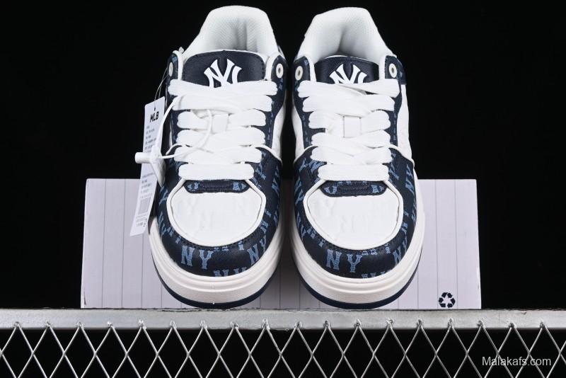 MLB Chunky Liner Classic Monogram Lightweight Platform Sneakers with 6cm Height Increase - 3ASXCMN4N50NYS