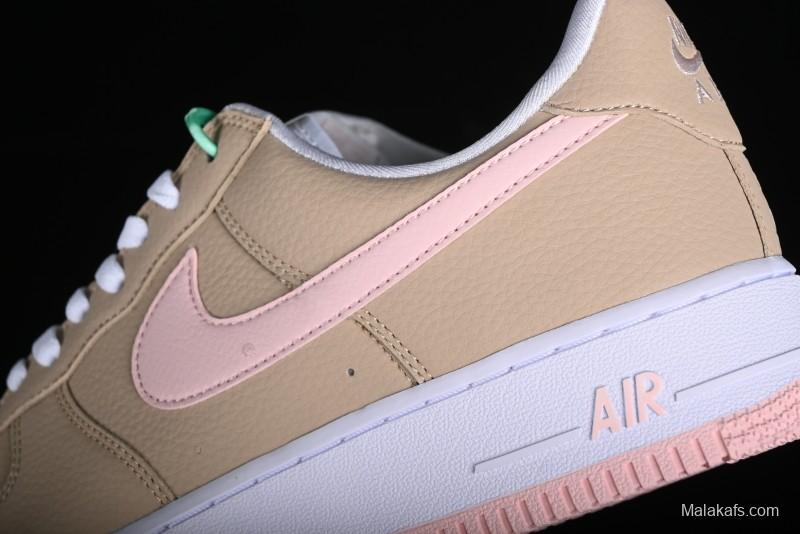 Nike Air Force 1 '07 Low Casual Sneakers with Full-Length Air Cushion - 845053-201