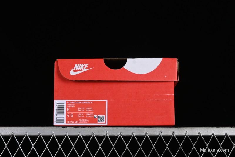 Nike Zoom Vomero 5 Retro Casual Running Shoes with EVA Lightweight Cushioning - HF0731-007