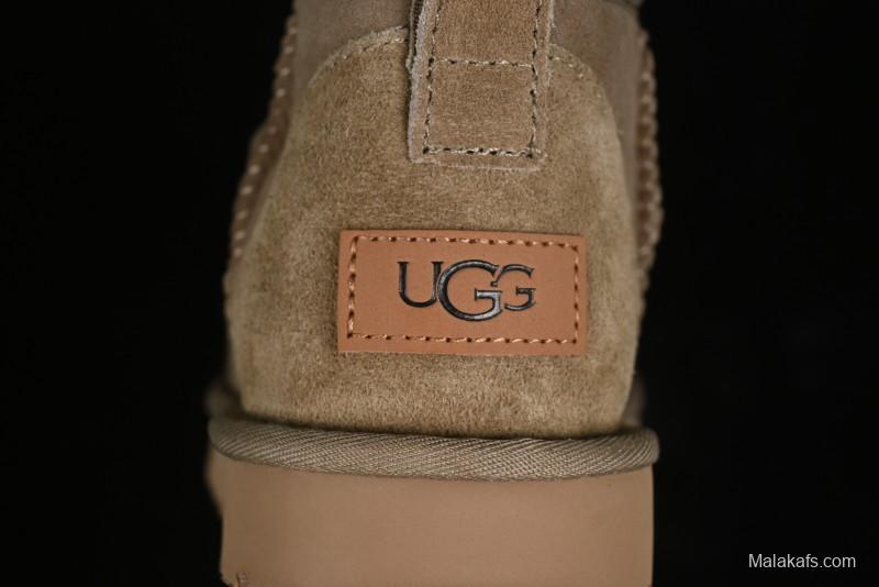 UGG Classic Ultra Mini Short Boots with Genuine Australian Sheepskin and TREADLITE Outsole - 1116109