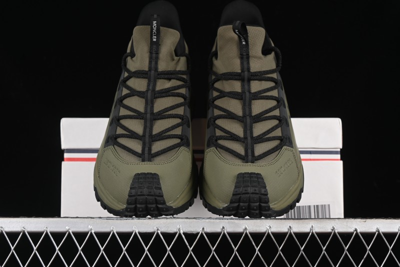Moncler Trailgrip GTX Mountain Outdoor Shoes with Cordura Nylon Gore-Tex Waterproof Vibram Outsole - M00090M3457