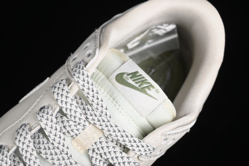 Nike SB Dunk Low Supreme Collaboration - Classic Beige Green Anniversary High-End Custom Low-Top Casual Skate Shoes - XX8888-002