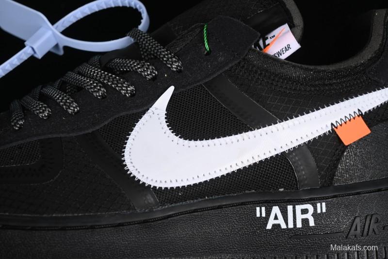 Nike Off White x Air Force 1 Low OW Transparent Black - AO4606-001