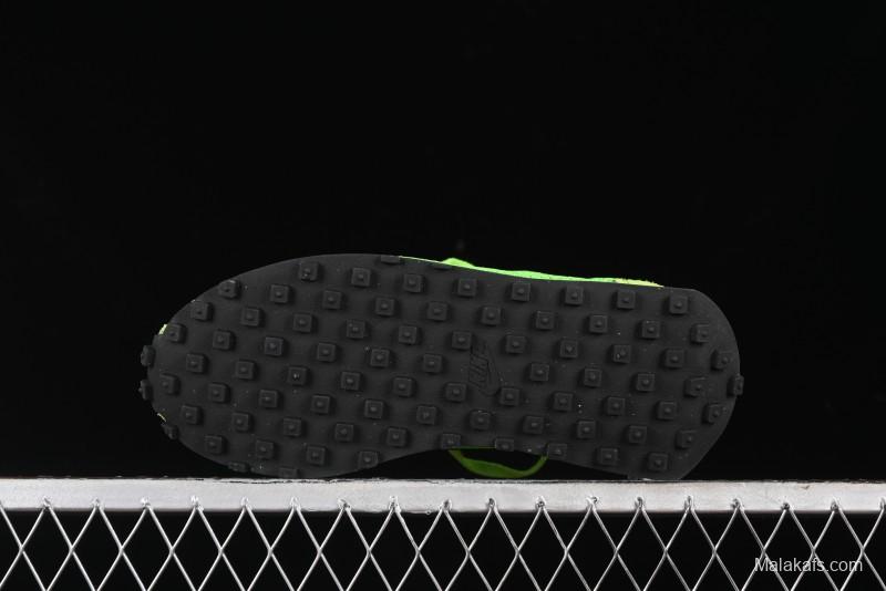 Nike Stussy Roshe Run LD-1000 Comfortable Versatile Non-Slip Durable Waffle Low-Top Casual Running Shoes - FQ5369-300