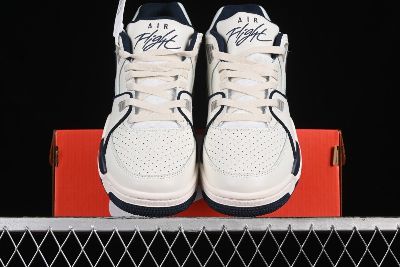 Nike Air Flight 89 Low Basketball Shoes with Air Cushion Technology - FQ8256-001