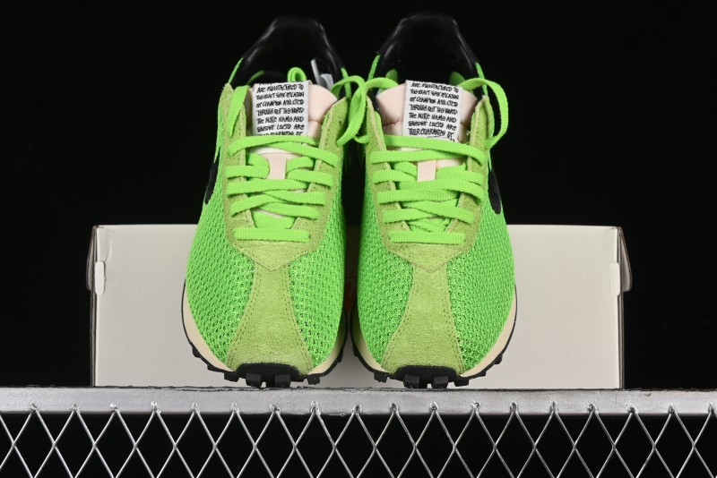 Nike Stussy Roshe Run LD-1000 Comfortable Versatile Non-Slip Durable Waffle Low-Top Casual Running Shoes - FQ5369-300