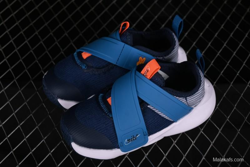Nike Flex Advance Hook and Loop Breathable Soft Lightweight Kids Shoes - DC5562-400