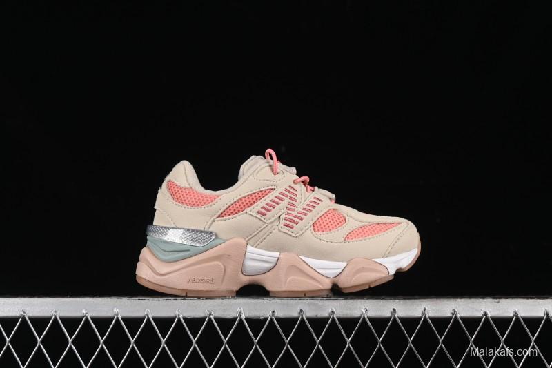 New Balance 9060 Series Kids Hook and Loop Sneakers - PV9060JF