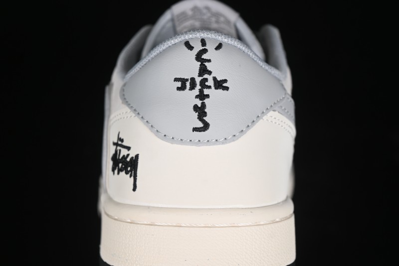 Nike Travis Scott x Fragment Design x Air Jordan 1 Low OG SP AJ1 Retro Sneakers - SJ2068-122