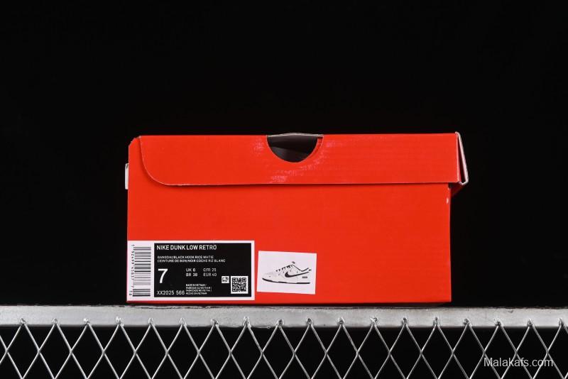 Nike SB Dunk Low Supreme Collaboration - Beige Black Mini Swoosh Anniversary Customized Low-Top Casual Skate Shoes - XX2025-566