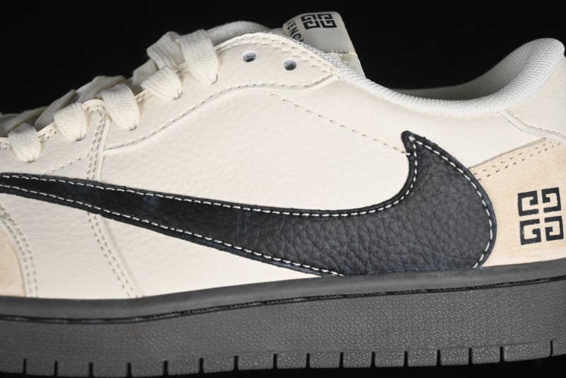 Nike Travis Scott x Fragment Design x Air Jordan 1 Low OG SP AJ1 Low Top Casual Sneakers - CF3688-030
