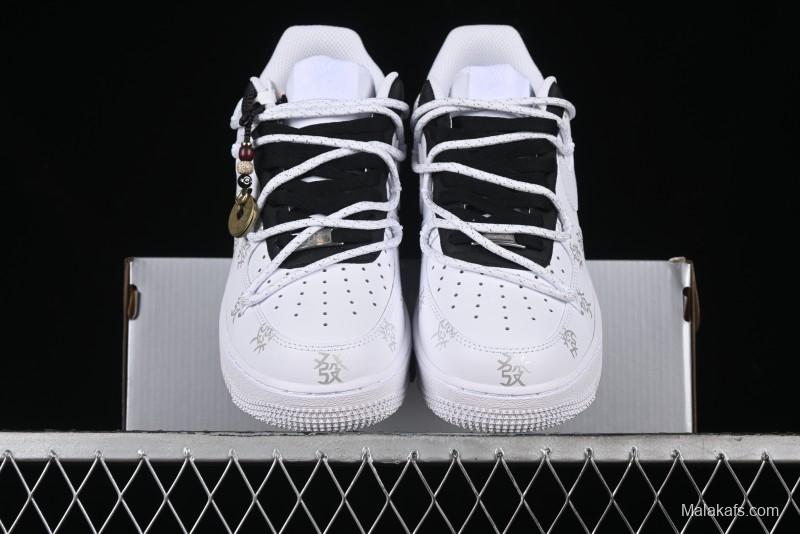 Nike Air Force 1 '07 Low Chinese Style Casual Sneakers with Full-Length Air Cushion - ZH0316-048
