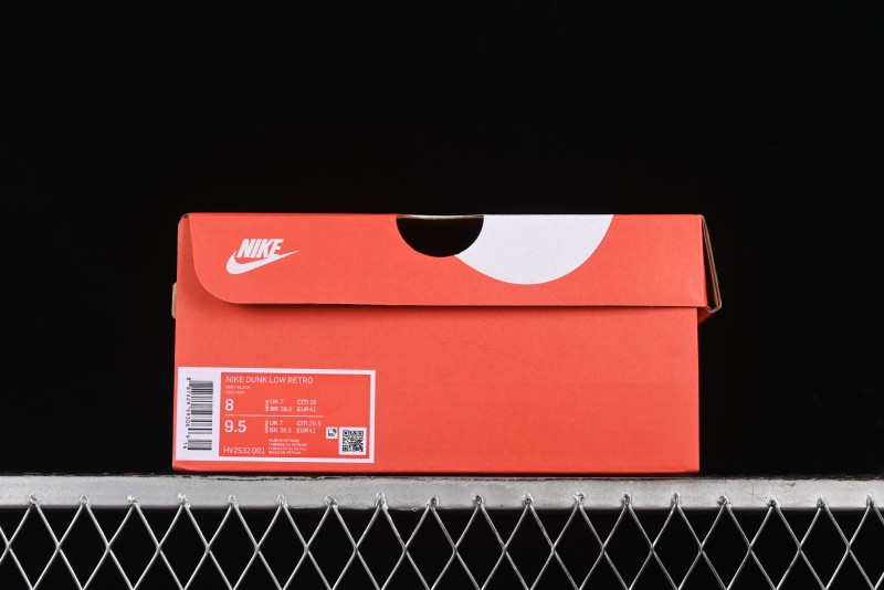 Nike Dunk Low Light Smoke Grey Anthracite SB Skateboarding Shoes - HV2532-001
