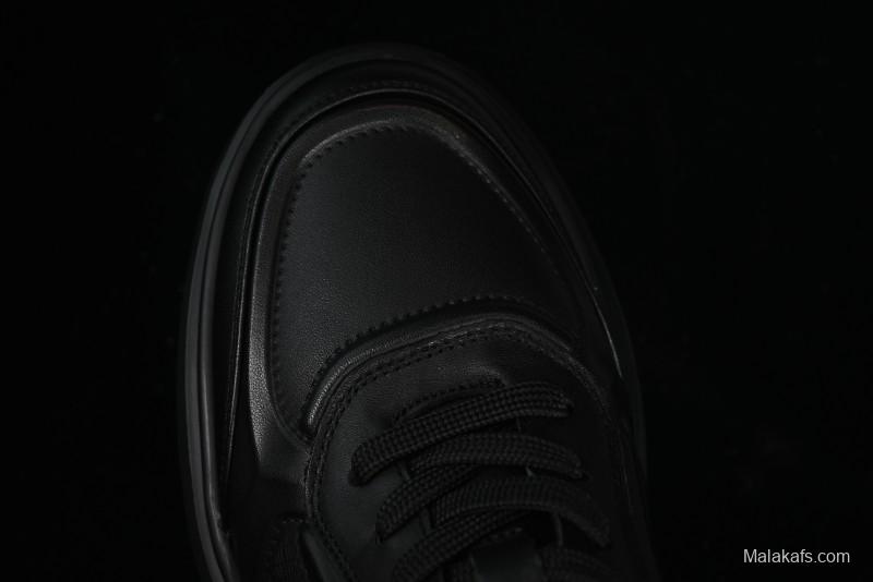 Ecco Street ACE Series Autumn New Retro Fashion Genuine Leather Platform Casual Sneakers - 63336101001