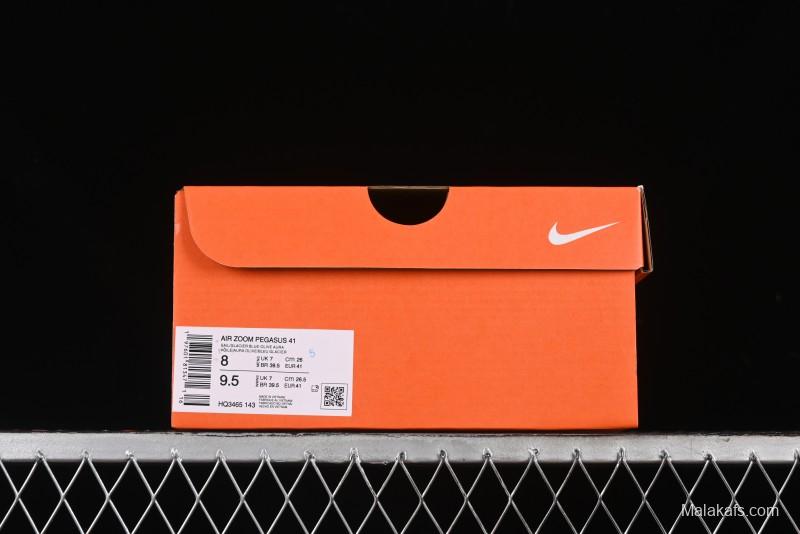 Nike Air Zoom Pegasus 41 Breathable Lightweight Running Shoes with Cushioning - HQ3465-143