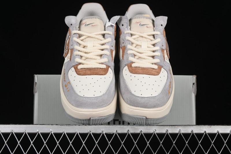 Nike Kaws x Air Force 1 '07 Low Custom Casual Sneakers - CW6688-806