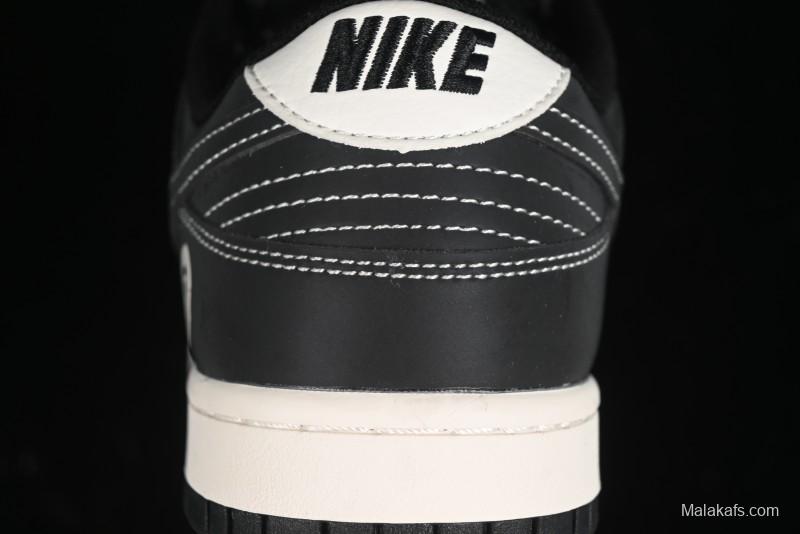 Nike SB Dunk Low BAPE Collaboration Anniversary Edition - White Grey Black Low Top Casual Skate Shoes - BB8969-007