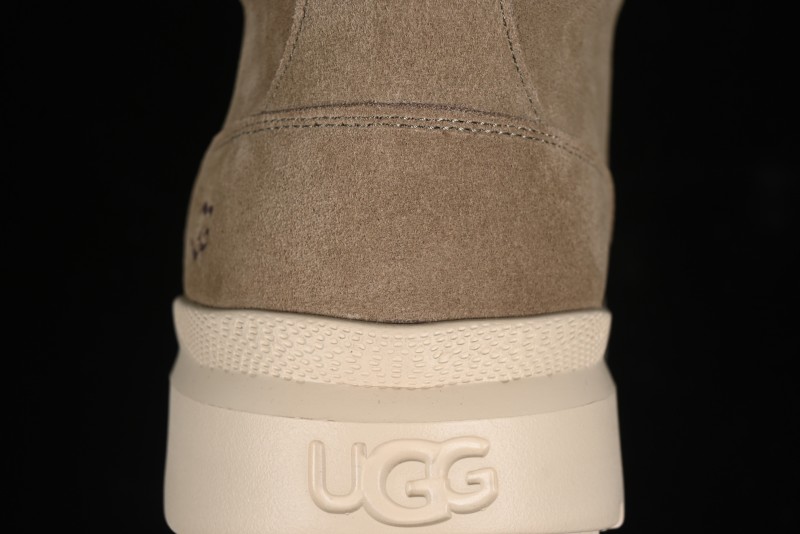 UGG Burleigh Chukka Comfort Flat Lace-Up Round Toe Casual Boots - 1151773