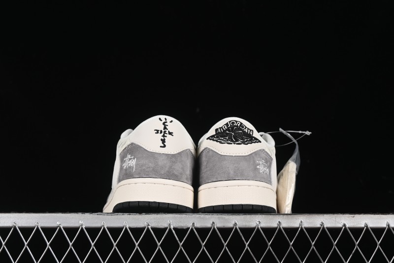 Nike Travis Scott x Fragment Design x Air Jordan 1 Low OG SP AJ1 Retro Sneakers - XY2688-124