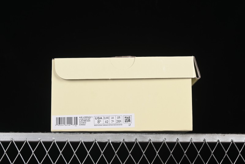 Nike Travis Scott x Fragment Design x Air Jordan 1 Low OG SP AJ1 Supreme Collaboration - LJ5188-023