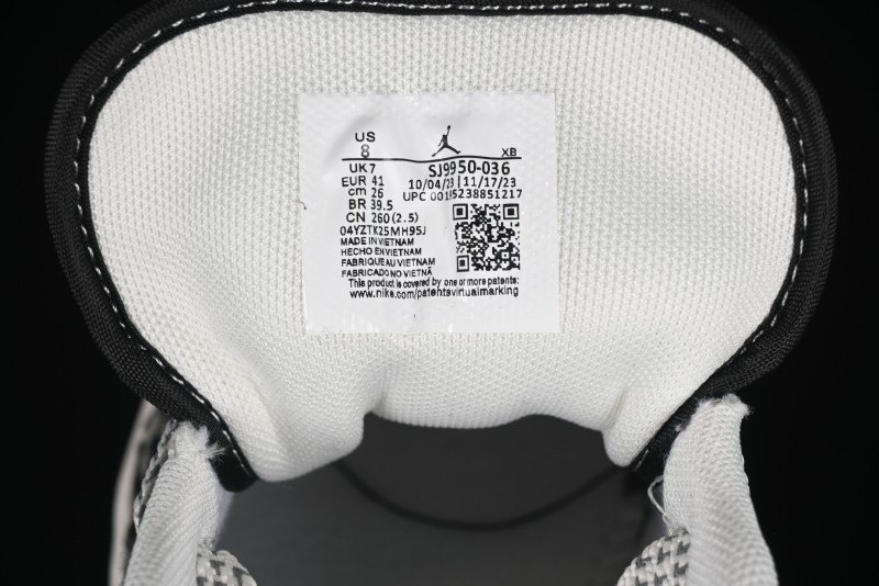 Nike Air Jordan 1 Low AJ1 Dior Collaboration - White Black Red Label Retro Basketball Shoes - SJ9950-036