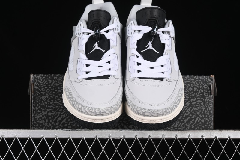 Nike Jordan Spizike Low AJ Hybrid Element All Black Crackle Color Casual Sneakers - HQ1191-011