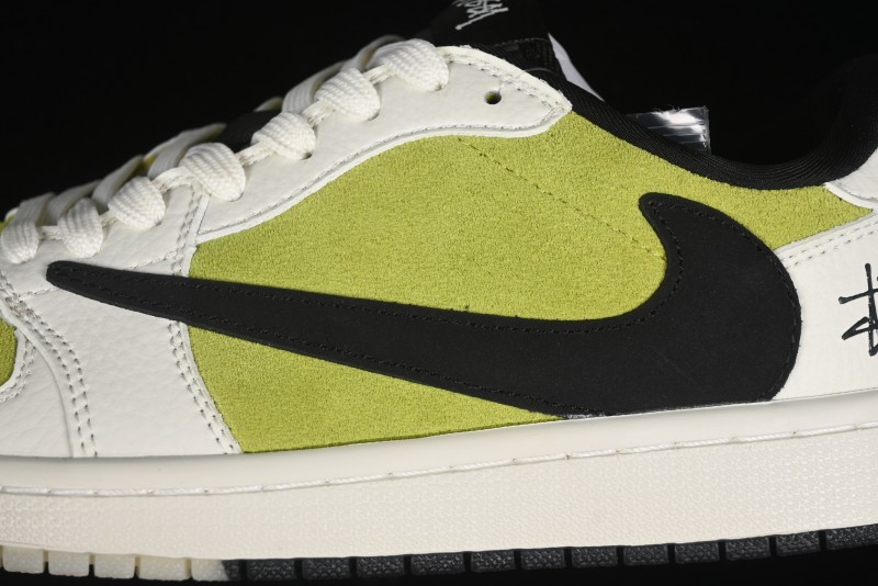 Nike Travis Scott x Fragment Design x Air Jordan 1 Low OG SP AJ1 Retro Sneakers - JH6089-002